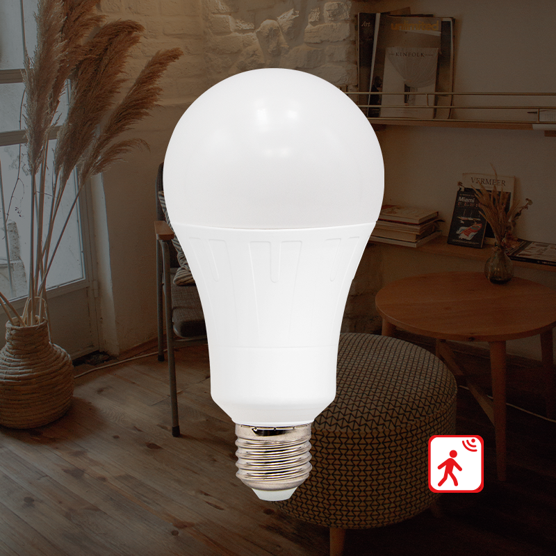 China Wholesale Wifi Smart Led Light Bulb Factories Pricelist - Motion Sensor LED Bulb for  Staircase, Corridor  – Red100